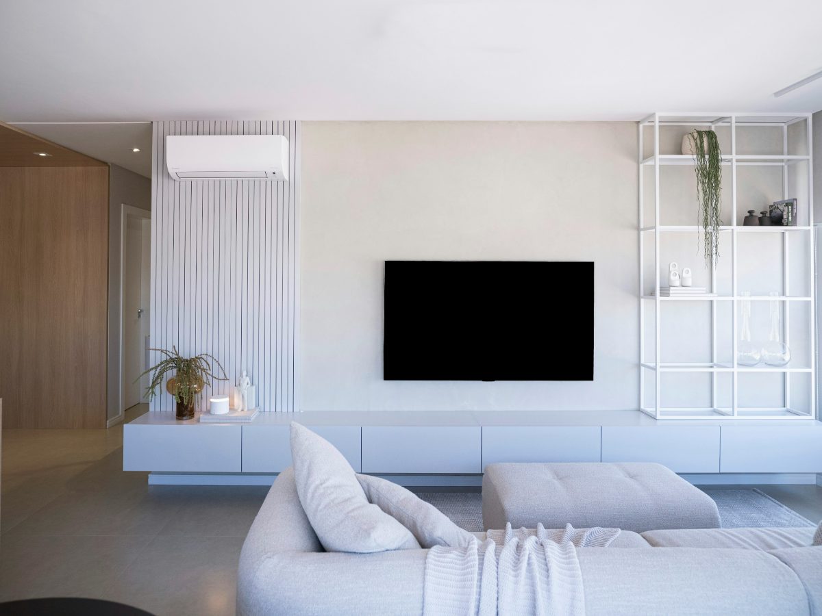 IPTV Gang on a modern living room smart TV